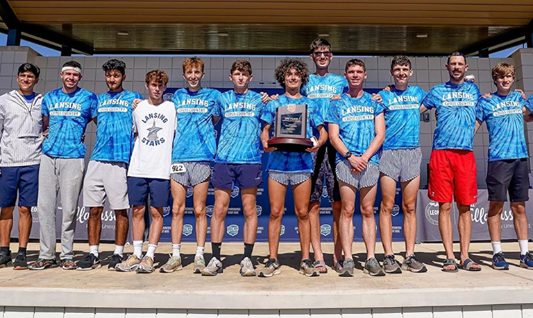 Male harriers earn third in nationals
